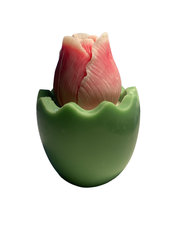 Blooming Tulip Candle