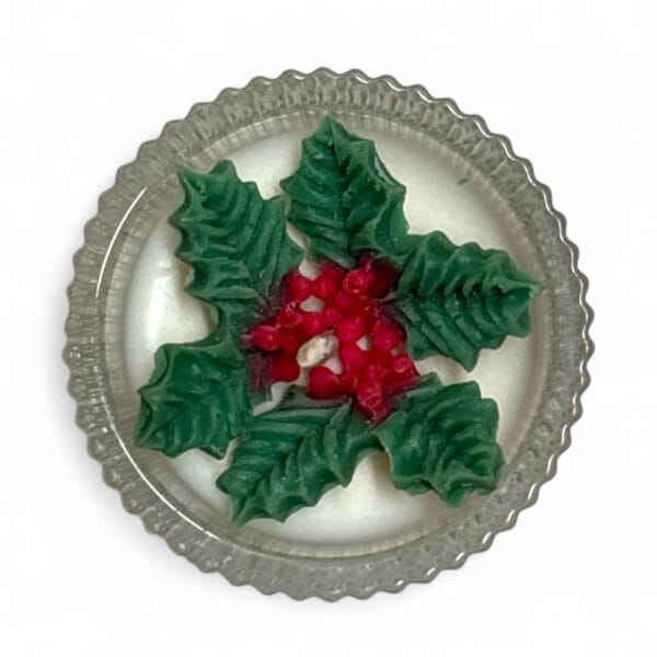 Christmas Flower Tealight Candle