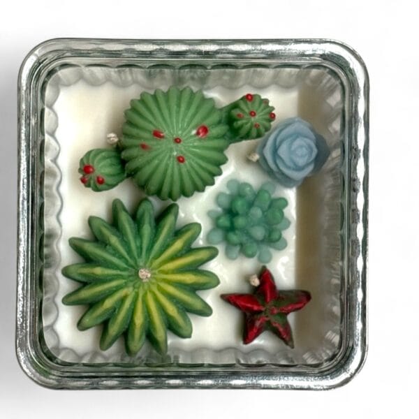 Succulent Garden Candle - Image 2