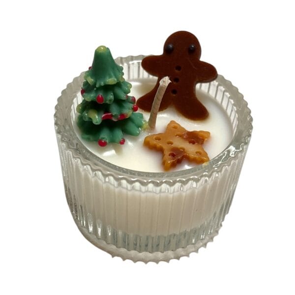Gingerbread Forest Tealight Candle