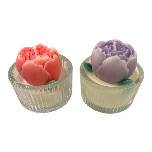 Double Tulip Tealight Candle