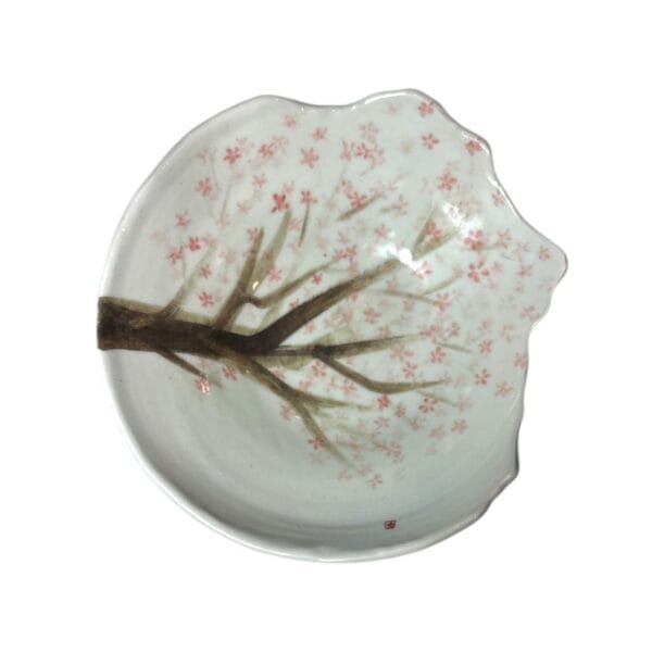 Cherry Blossom Porcelain Plates (Display Only) - Image 3