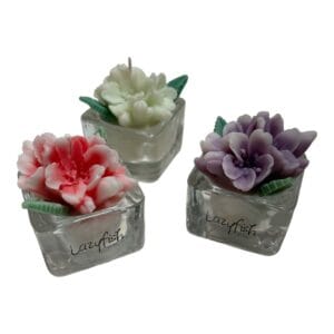 Peach Blossom Tealight Candle (10)